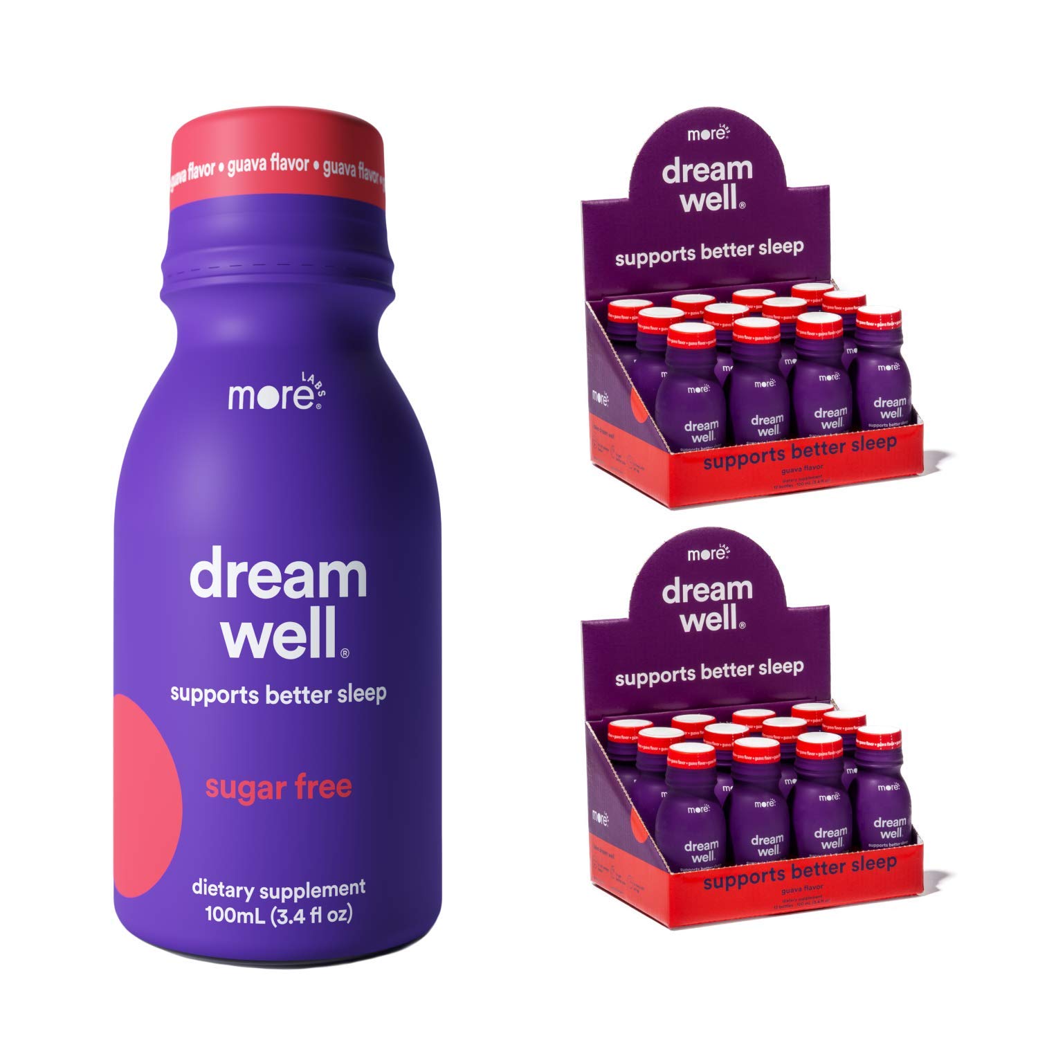 Buy Dream Well by More Labs Holistic Sleep Drink Solution NonHabit