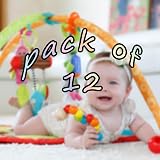 D.A.Y. Republic 12 Pack Nappy Pins 2.2 in Stainless Steel Safety Locks view 5