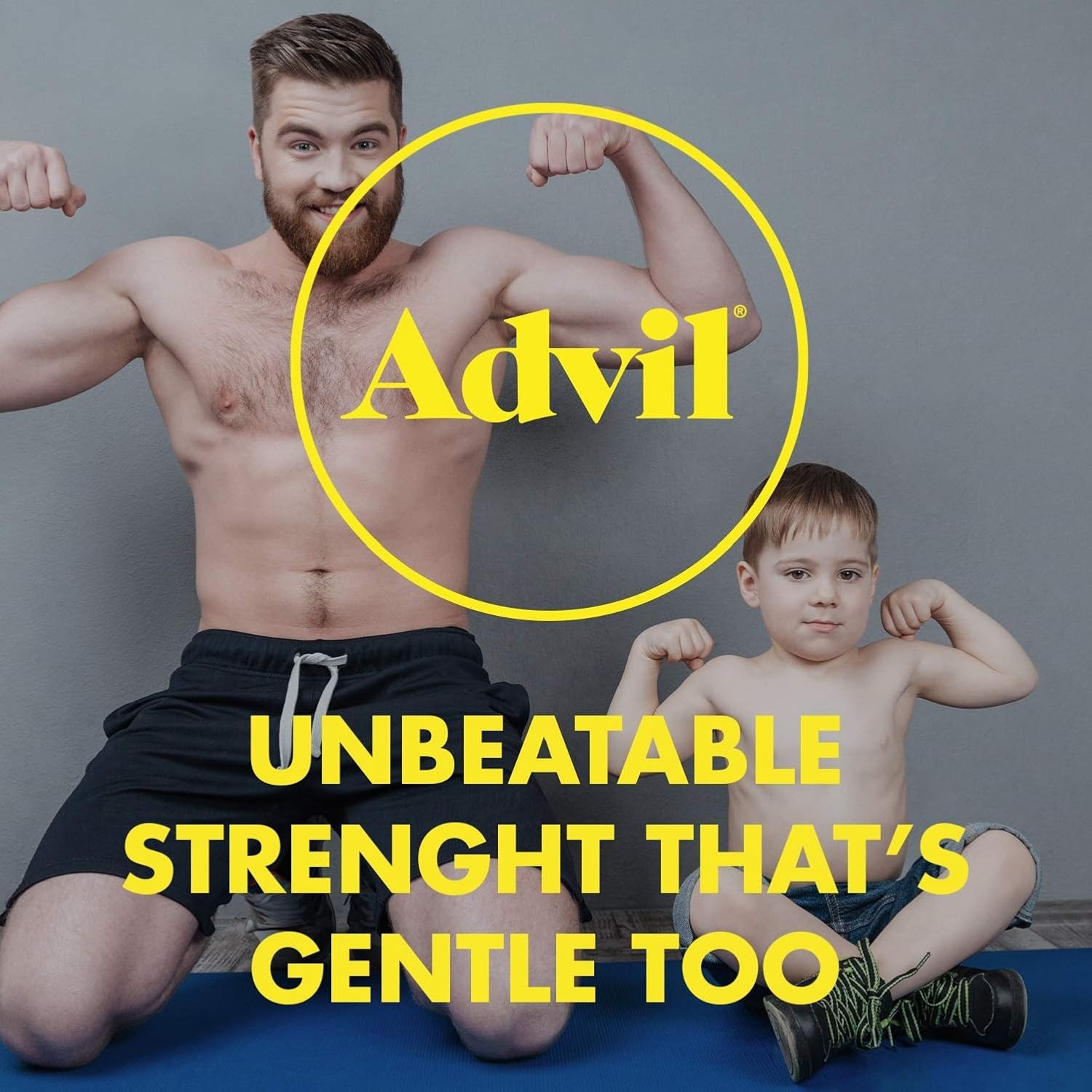 Advil Coated Tablets Pain Reliever and Fever Reducer, Ibuprofen 200mg, 200 Count, Fast-Acting Formula for Headache Relief, Toothache Pain Relief and Arthritis Pain Relief: Health & Personal Care