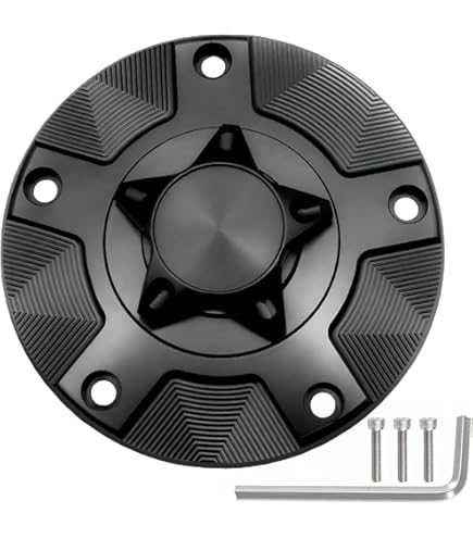 Amazon.com: Xitomer For GSXR Motorcycle 3 Holes Gas Tank Cap Cover