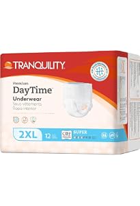 Tranquility Premium Overnight Pull-On Underwear - Maximum Absorbency, Sizes XS-XXL