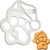 Cute Santa Paw cookie cutter, 1 piece - Bakerlogy