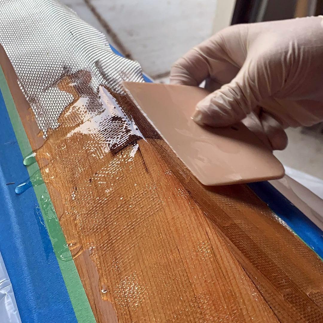 TotalBoat High Performance Epoxy Kit - Crystal Clear Marine Grade Resin and Hardener for Woodworking, Fiberglass, Wooden Boat Building and Repairs (1.5 Quart, Medium)