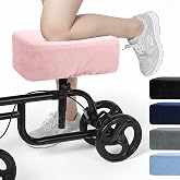 SPRING SEAON Knee Scooter Cushion, Soft Memory Foam Knee Scooter Pad Cover | Knee Scooter Accessories,Universal Fit,Thick Memory Foam Cushion, Soft Short Pile Fabric Knee Pad For Scooter, Easy To Use