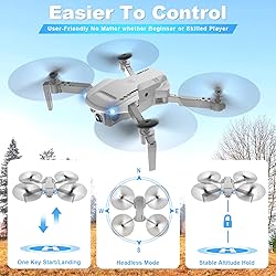 RADCLO Drone with Camera - 1080P HD FPV Foldable