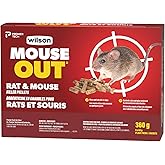 Rat & Mouse Killer Pellets, Superior Effectiveness, no Chemicals, 360 g