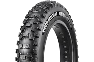 MOHEGIA Ebike Fat Tire: 20x4.0/26x4.0 Inch E-Bike Mountain Bicycle Tire Replacement,High-Performance and All-Terrain Folding Electric MTB Tire with Offroad or Trail Riding