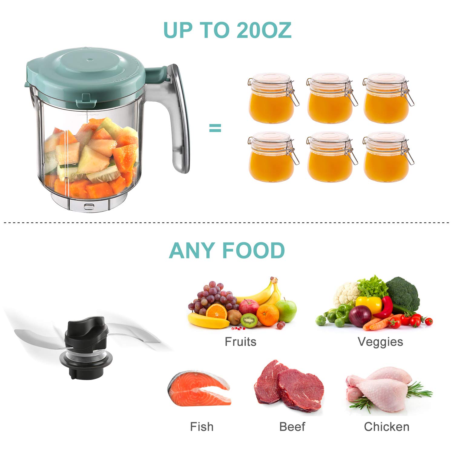 maxkare baby food processor