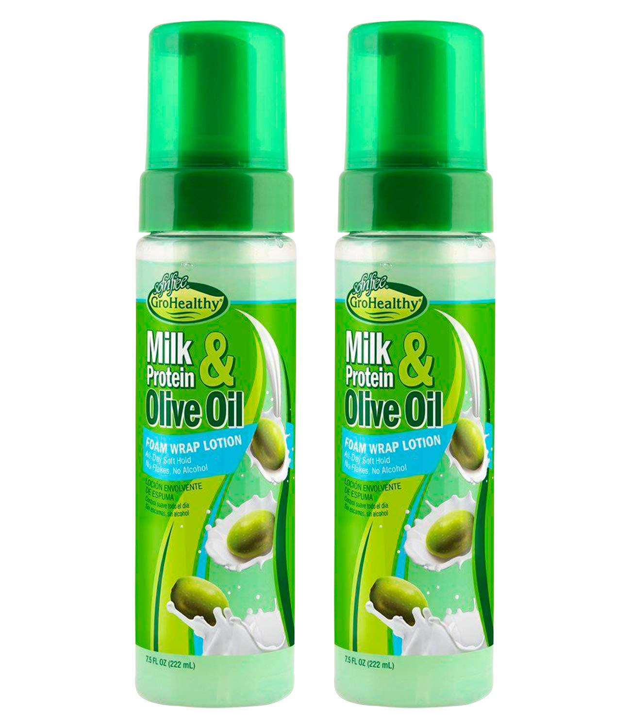 Milk Protein & Olive Oil Foam Wrap Lotion for Relaxed and