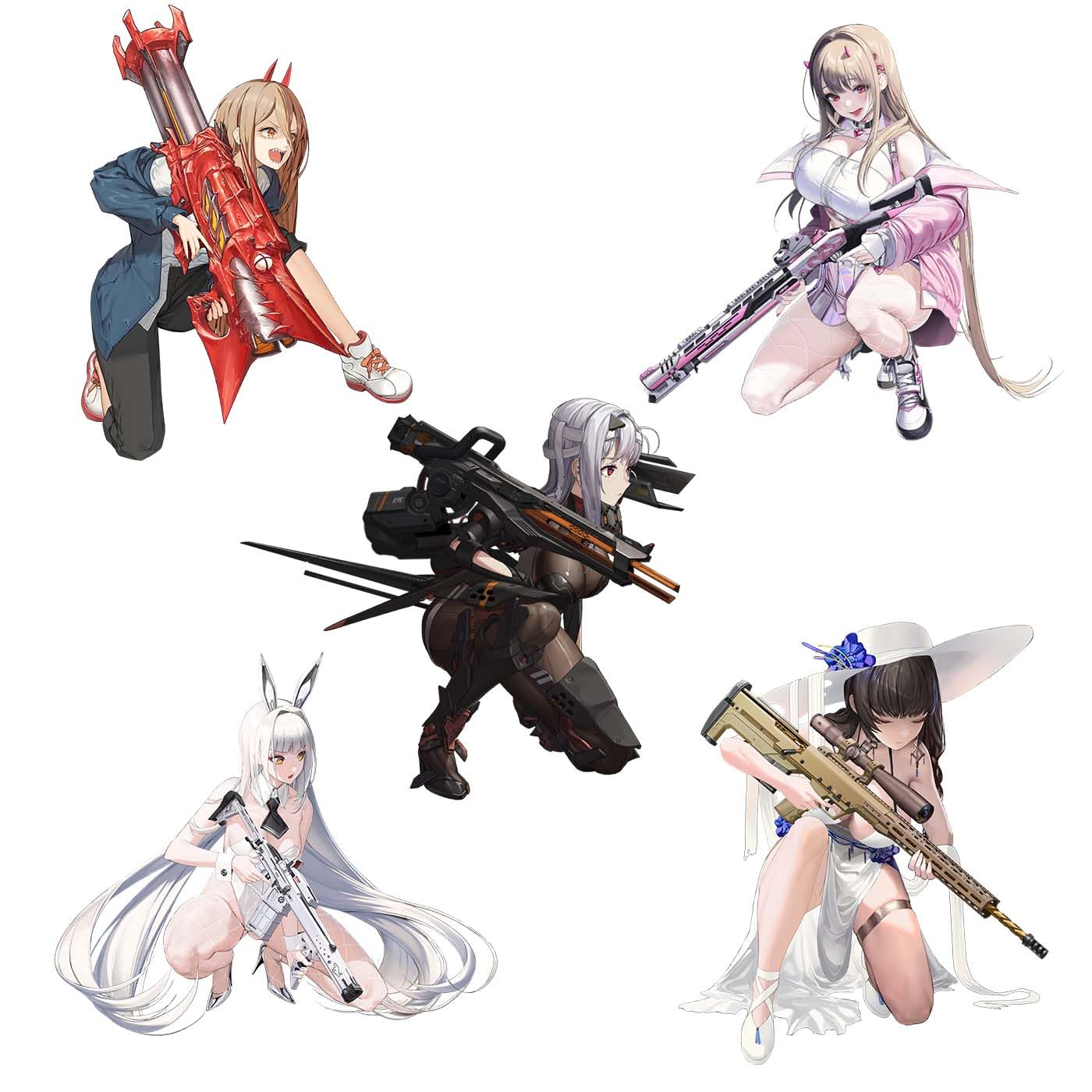 コンプセット アクリルスタンド NIKKE ニケ展 モダニア アリス 