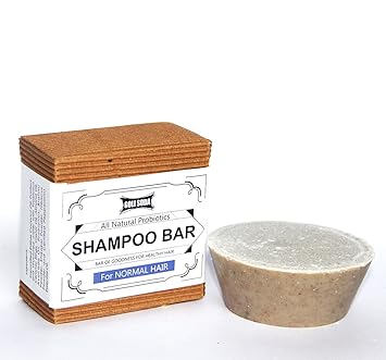 Golisoda All Natural Probiotics Palm Oil-free Shampoo Bar for Normal Hair (Multicolour)