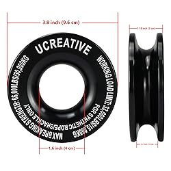 Ucreative Black Recovery Ring and 2PCS Gray Soft