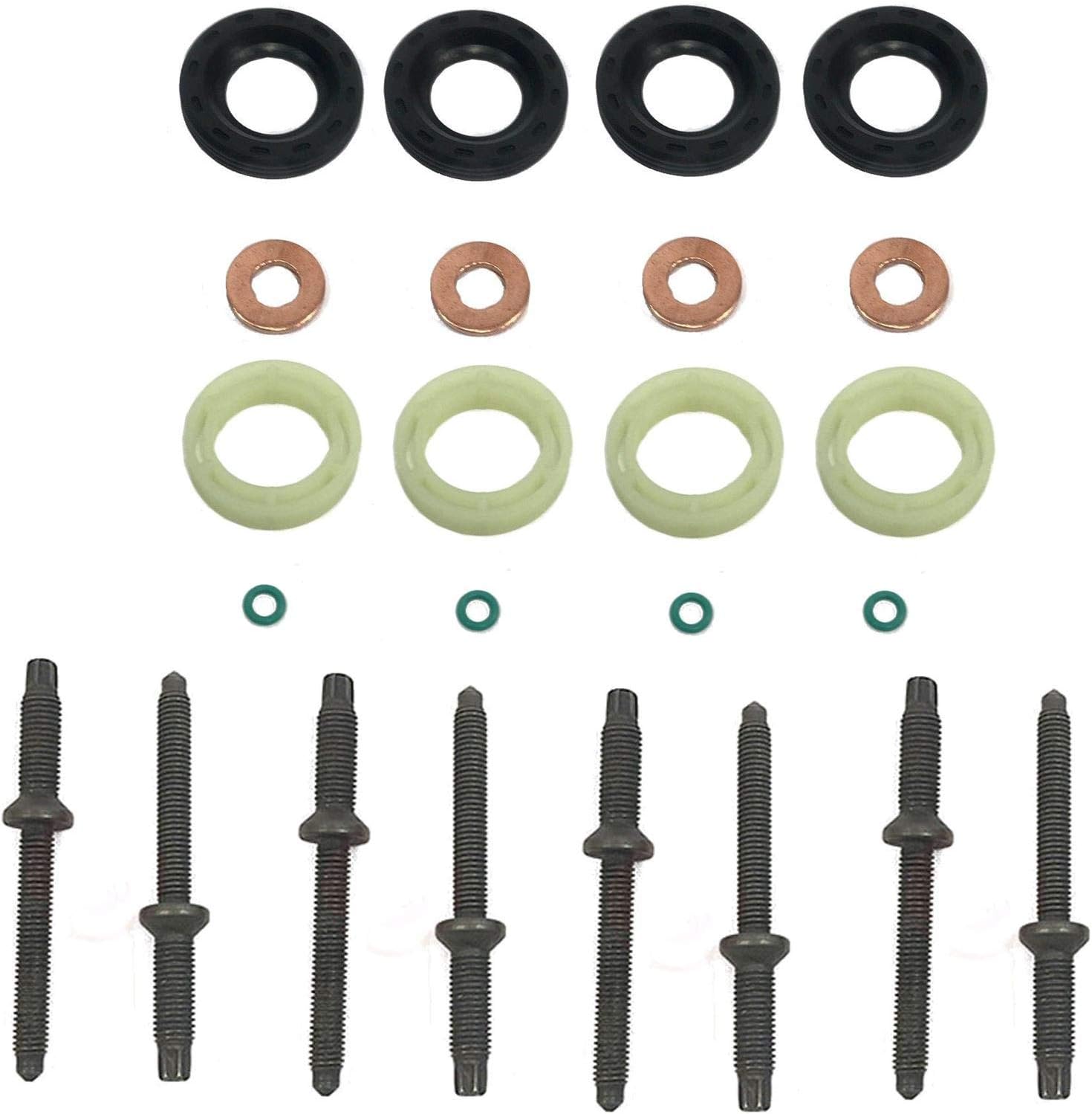 Transit Parts Injector Seal + Washer + Oring + Kit Set C30 S40 S80 V50 1.6 D 2005+