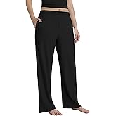 Abonlen Lightweight Loose Pants for Women Casual Lounge Pants Athletic Joggers Yoga Pants with Pockets