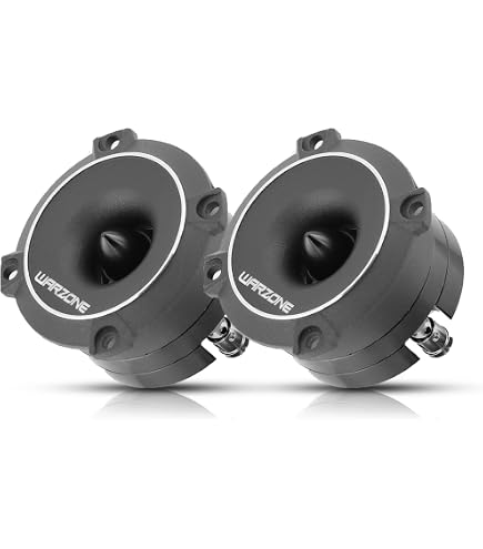 Amazon.com: Warzone WZ80TW 4.81-Inch Super Tweeter Speaker, 4 Ohm