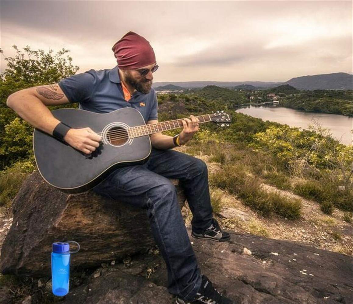 MATT SAGA Sports Water Bottle Wide Mouth 500ml/17oz Outdoor Travel Portable Fitness Camping Hiking Runing Cycling Water Bottle Men Women BPA Free