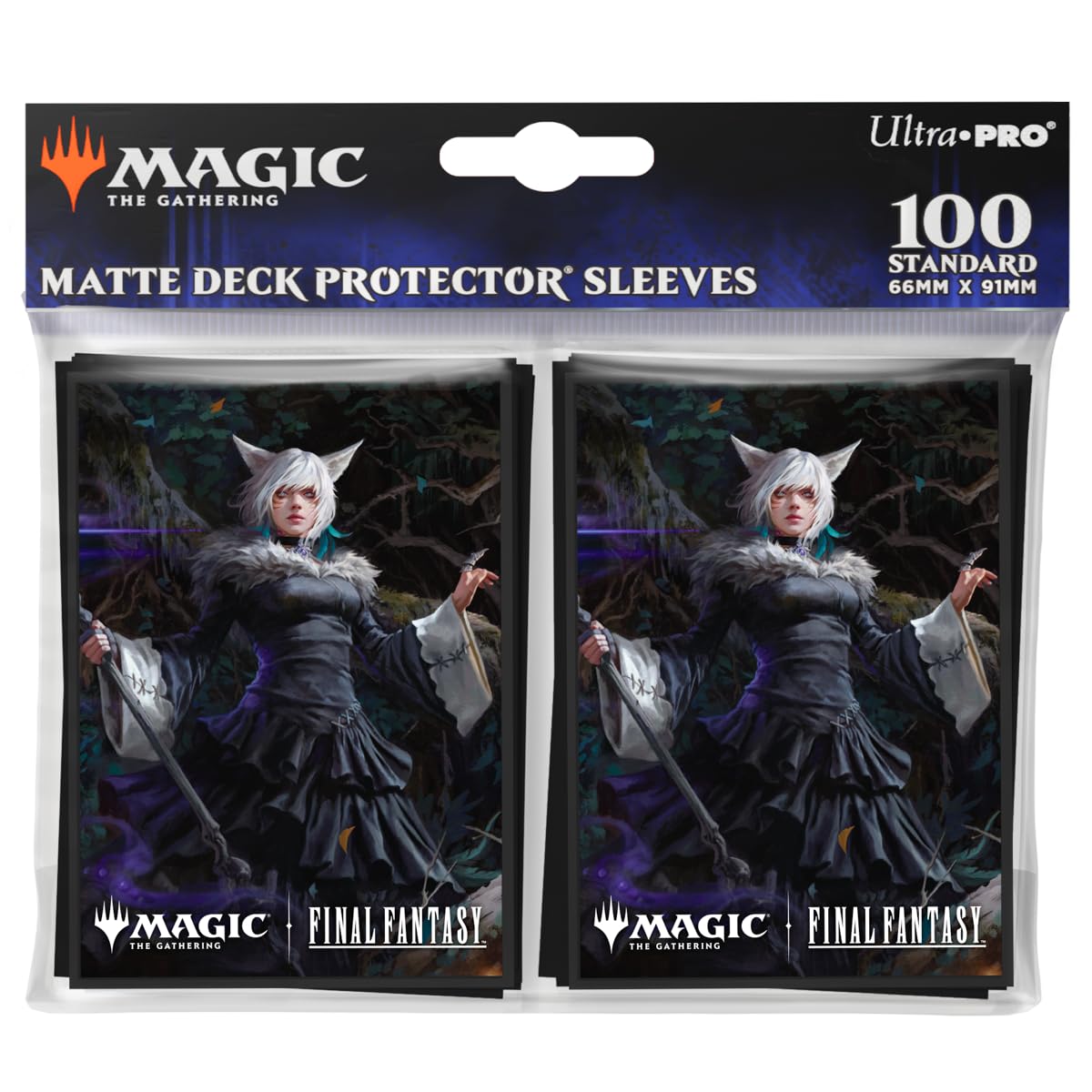 final fantasy mtg sleeves ultra pro - x Universes Beyond Terra, Herald of Hope (Commander) 100ct Deck Protector for Magic: The Gathering notch shuffle experience made to perform and last 105 standard size Deck Protector MTG Sleeves Final Fantasy Yuna