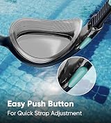Speedo Biofuse 2.0 Women's Swimming Goggles Female Fit Anti Fog Anti Leak view 6