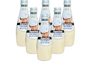 COCO NOTCH Coconut Milk Drink -Original Flavor-10.14oz Coconut Milk Drink with Pulp – No Preservatives and Non-GMO – 6-Pack (Original)