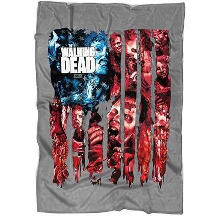 Amazon Com Lexigstore The Walking Dead Movie Blanket For Bed And