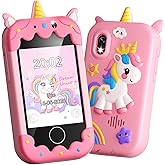Kids Smart Phone 2.8" Touchscreen HD Dual Cameras Cell Phone for Kids, Toddler Learning Play Toys Phone with 16 Games, 16GB Card, Perfect Christmas Birthday Gifts for Girls Ages 3 4 5 6 7 8 9 10 11 12