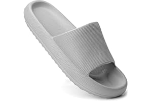 Happy Lily Shower Shoes Men & Women Non Slip, Supper Soft Open Toe House Slippers Shower Sandals, Bedroom Slippers for Women and Men