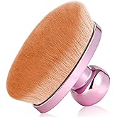 Extra Large Kabuki Body Brush 118mm – Ultra Soft Self Tanner Brush for Quick & Even Coverage, Big Body Makeup Brush for Foundation, Bronzer, Highlighter & Lotion Application