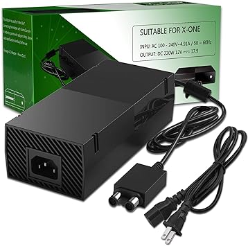 Amazon Com Xbox One Power Supply Brick Ukor Xbox 1 Ac Adapter