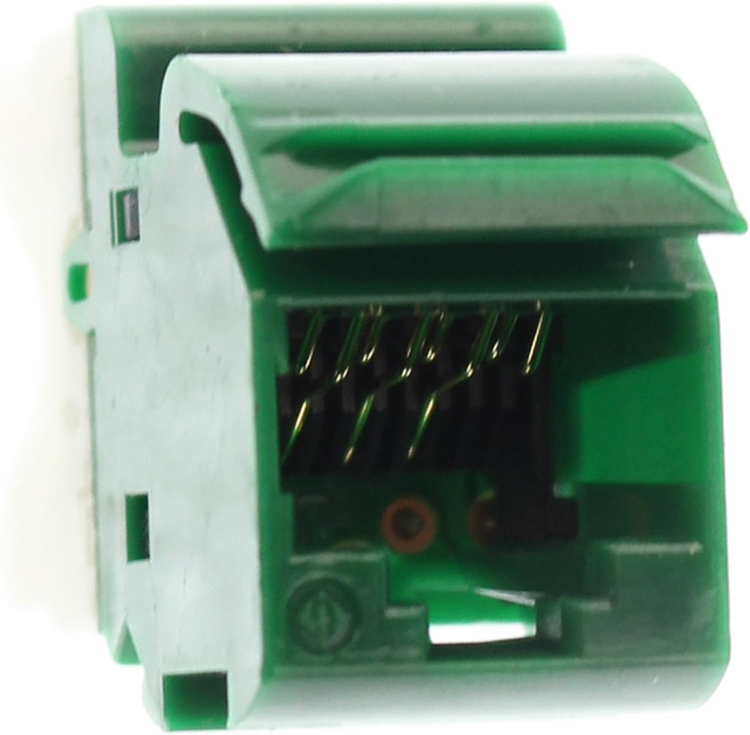 Product image for SIEMON MX6-07 MX PUNCHDOWN UTP Cat 6 ANGLED T568A/B GREEN
