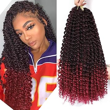 Amazon Com Passion Twist Hair Water Wave Crochet Braids Curly