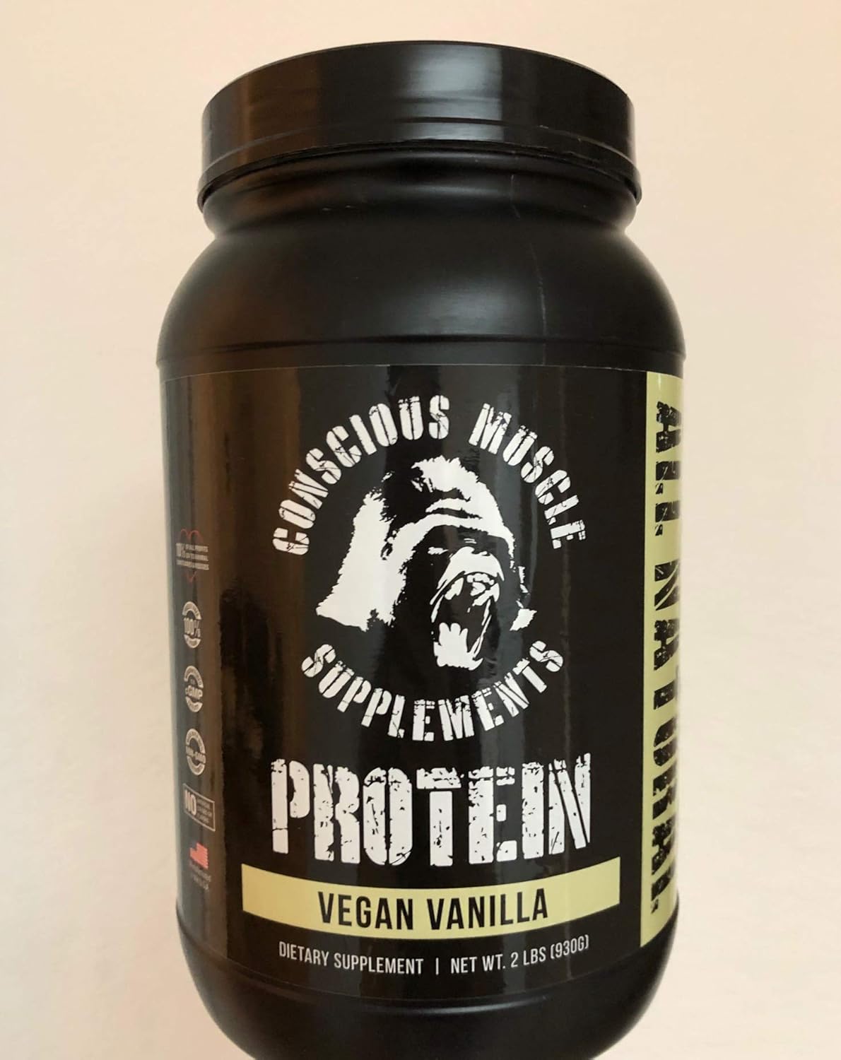 Conscious Muscle Supplements Protein Vanilla (1)