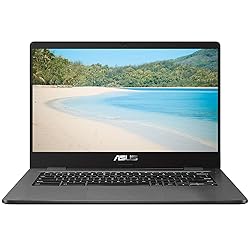 ASUS 2020 Chromebook 14 Inch Laptop| Intel Celeron