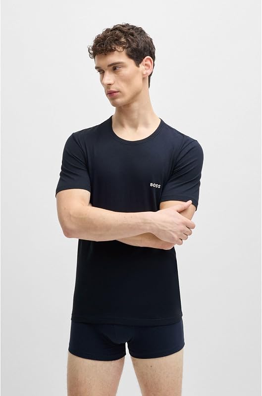BOSS T-Shirt RN 3P Classic T-Shirt, Open Miscellaneous 961, L for Men