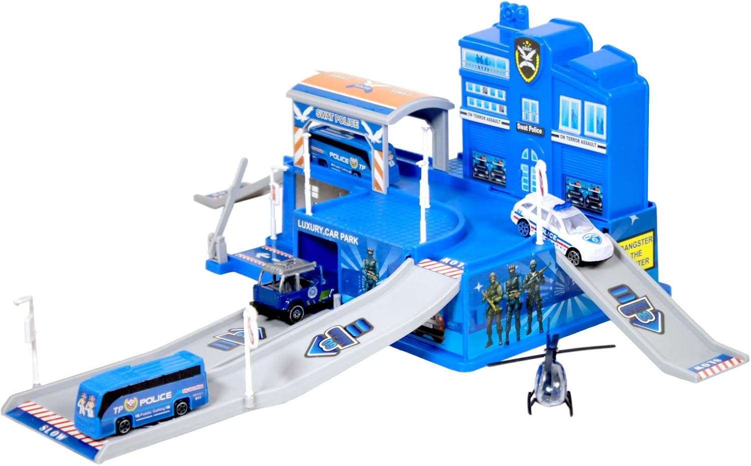 police garage toy