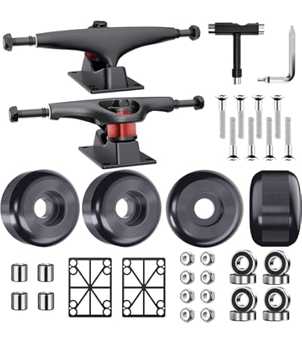Amazon.com : Independent Skateboard Trucks 139 Mid + 55mm Spitfire
