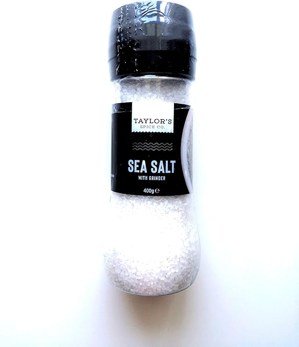 Taylor's Spice Co. Sea Salt with Grinder Mill 400g Amazon.co.uk Grocery