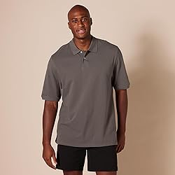 Amazon Essentials Men's Regular-Fit Cotton Pique
