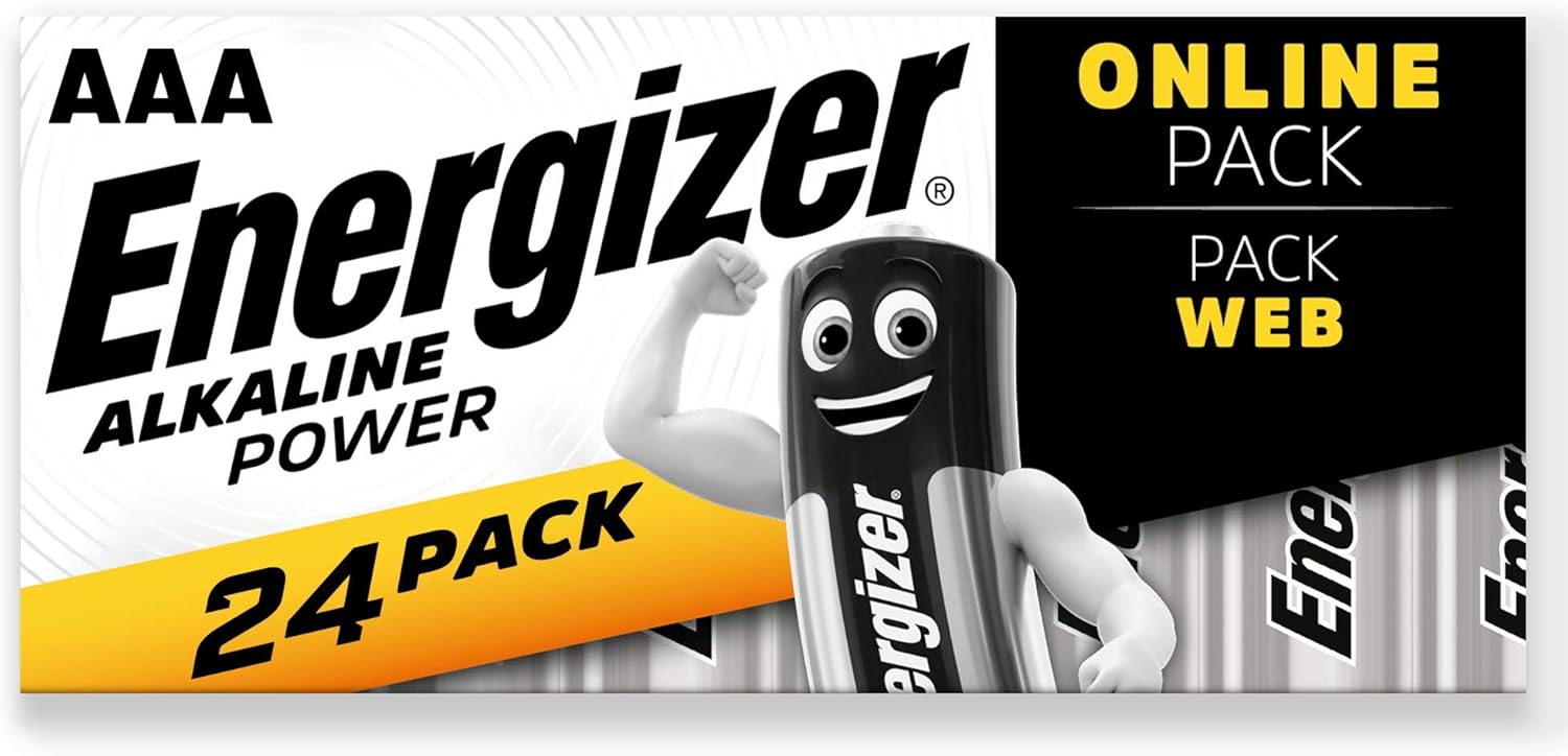 Energizer AAA Batteries, Alkaline Power Triple A Amazon.co.uk Electronics