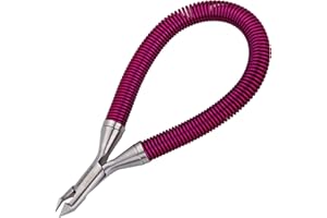 Tweezerman Grip & Snip Spiral Spring Cuticle Nipper (Assorted Colors)