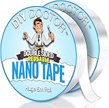 DIY Doctor Multi-Functional Double Sided Nano Tape 5m x 22mm Roll 2 Pack view 1