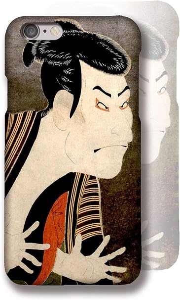 Amazon Co Jp Iphone6plus Iphone6splus スマホケース 日本の名画 東洲斎写楽 3d全面印刷 浮世絵 日本画 絵画 芸術 和 アート Iphone 三代目大谷鬼次の奴江戸兵衛 家電 カメラ