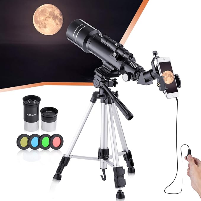 Refraktives ProfiAstronomieTeleskop Amazon.de Kamera