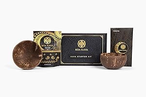 Koa Kava Tea Starter Kit - All You Need to Get Started Making Kava Root and Feeling True Kava Kava Relaxation