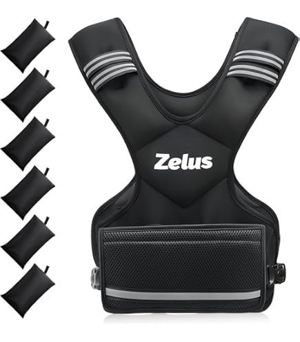 Fdit Max Charge 50 kg Gilet lesté réglable pour entraînement, boxe, fitness (poids non inclus