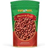 Raw Red skin Peanuts, USA Grown, (Unsalted) 5LB Bag Bulk (80oz) - We Got Nuts