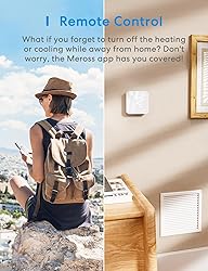 meross Smart Thermostat for Home, WiFi Thermostat