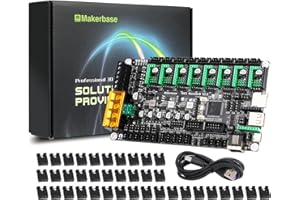 Makerbase MKS Mainboad Monster8 V2 32Bit Control Board 8 Axes for V2.4 Voron VS Spider Octopus 3D Printer Compatible TMC2209 Support Marlin 2.0.x Klipper U Disk TMC Driver UART Mode LCD12864 MKS TFT35