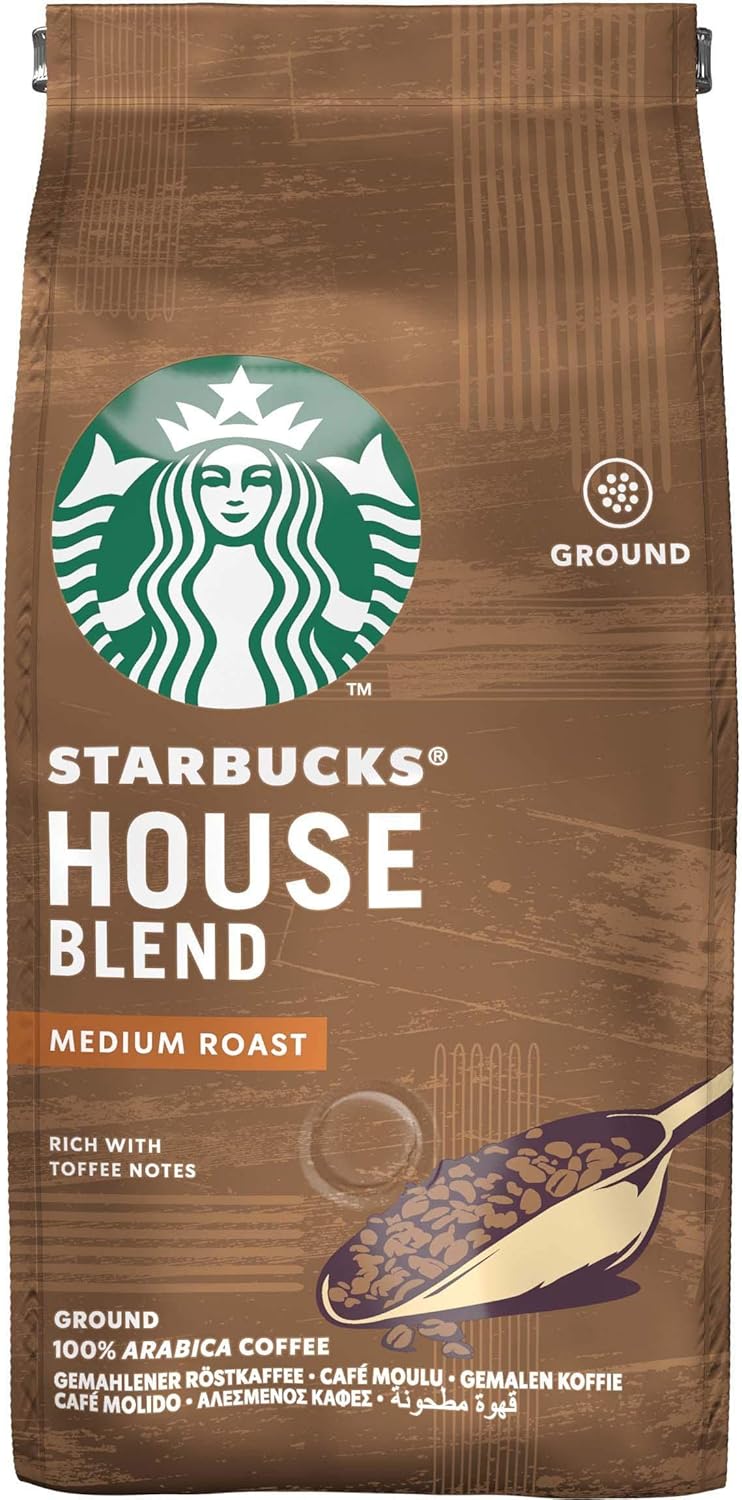 Café Torrado e Moído, Starbucks, House Blend, 250g por STARBUCKS