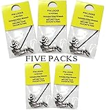 Lot of 60 Locking Pin Keepers / Savers backs