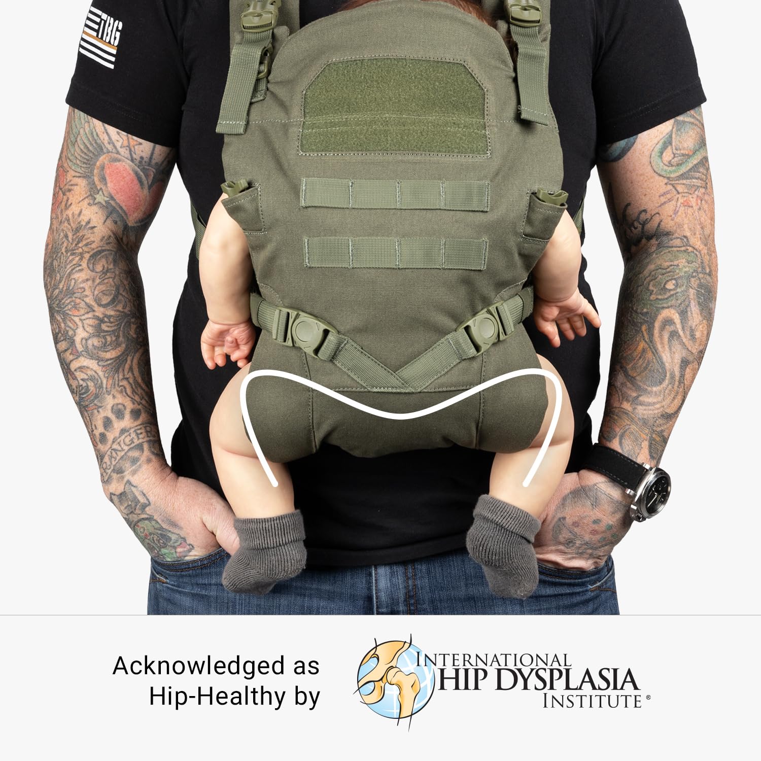 Mua TBG Mens Tactical Baby Carrier for Infants and Toddlers 833 lbs